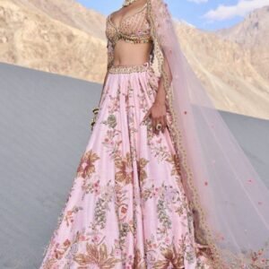 10c Soft Peach Lehenga