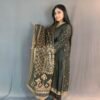 bridal dupatta and Kurta set a